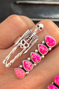 Turned To Stone Skeleton Ring | PREORDER NOW OPEN-Cluster Rings-Krush Kandy, Women's Online Fashion Boutique Located in Phoenix, Arizona (Scottsdale Area)