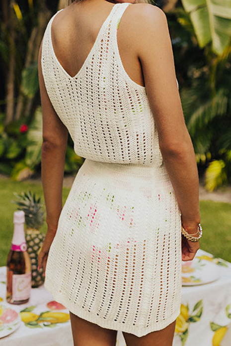 Sunkissed Eyelet Crochet Beach Dress-Krush Kandy, Women's Online Fashion Boutique Located in Phoenix, Arizona (Scottsdale Area)