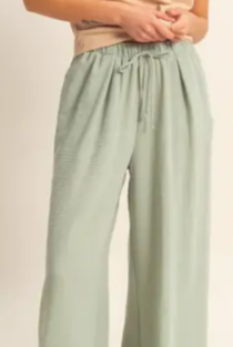 Stay Cute Wide Leg Pants-Sweatpants-Krush Kandy, Women's Online Fashion Boutique Located in Phoenix, Arizona (Scottsdale Area)