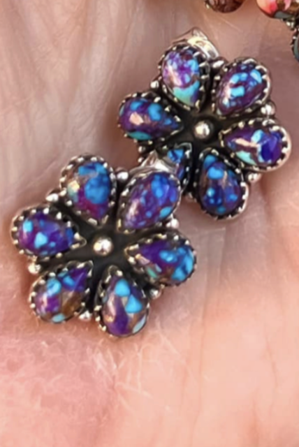 Mini Daisy Earrings MADE TO ORDER-Stud Earrings-Krush Kandy, Women's Online Fashion Boutique Located in Phoenix, Arizona (Scottsdale Area)