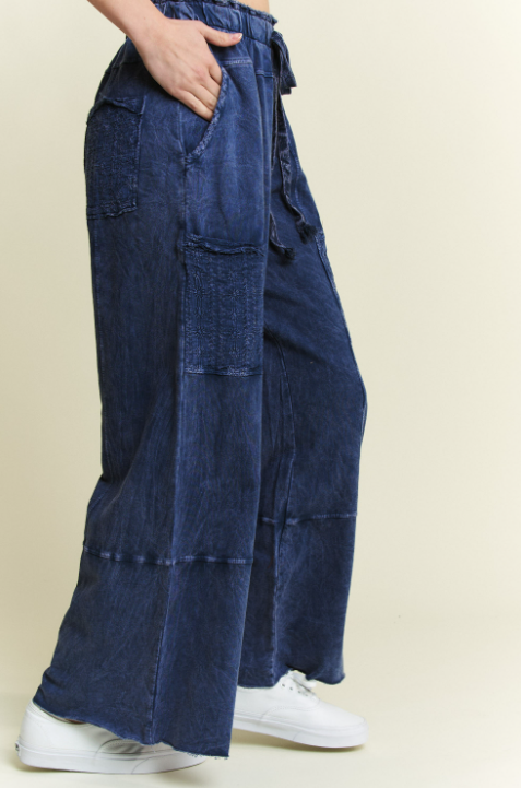 J.HER Wander Wide Leg Pants-Pants-Krush Kandy, Women's Online Fashion Boutique Located in Phoenix, Arizona (Scottsdale Area)