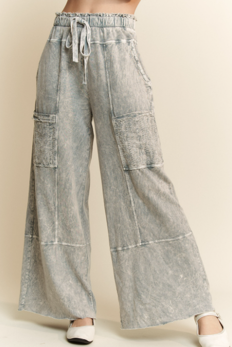 J.HER Wander Wide Leg Pants-Pants-Krush Kandy, Women's Online Fashion Boutique Located in Phoenix, Arizona (Scottsdale Area)