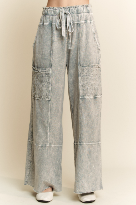 J.HER Wander Wide Leg Pants-Pants-Krush Kandy, Women's Online Fashion Boutique Located in Phoenix, Arizona (Scottsdale Area)