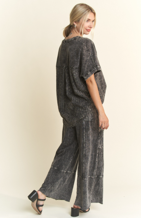 J.HER Wander Wide Leg Pants-Pants-Krush Kandy, Women's Online Fashion Boutique Located in Phoenix, Arizona (Scottsdale Area)