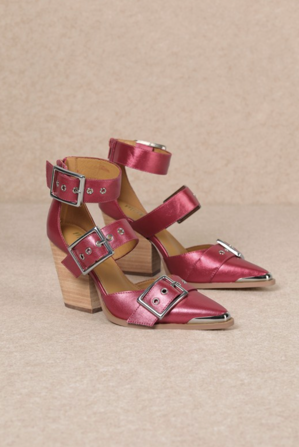 Hendrix Strappy Buckle Sandal-Sandals-Krush Kandy, Women's Online Fashion Boutique Located in Phoenix, Arizona (Scottsdale Area)