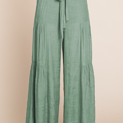 Boho Breeze Tiered Palazzo Pants S-3X-Pants-Krush Kandy, Women's Online Fashion Boutique Located in Phoenix, Arizona (Scottsdale Area)