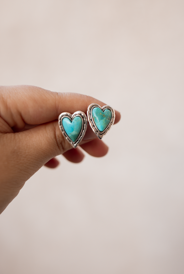 Sweetheart Stone Collection-Stud Earrings-Krush Kandy, Women's Online Fashion Boutique Located in Phoenix, Arizona (Scottsdale Area)