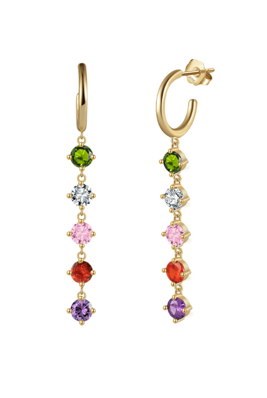 Geometric Dainty Drop Earrings-Earrings-Krush Kandy, Women's Online Fashion Boutique Located in Phoenix, Arizona (Scottsdale Area)