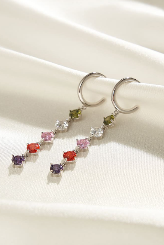 Geometric Dainty Drop Earrings-Earrings-Krush Kandy, Women's Online Fashion Boutique Located in Phoenix, Arizona (Scottsdale Area)