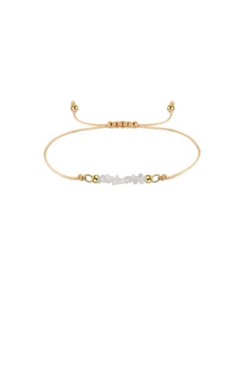 Natural Stone Irregular Minimalist Handmade Bracelet-Bracelets-Krush Kandy, Women's Online Fashion Boutique Located in Phoenix, Arizona (Scottsdale Area)