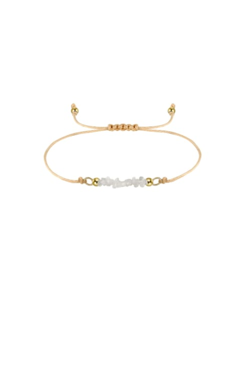 Natural Stone Irregular Minimalist Handmade Bracelet-Bracelets-Krush Kandy, Women's Online Fashion Boutique Located in Phoenix, Arizona (Scottsdale Area)