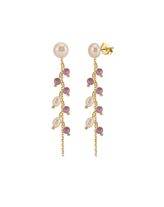 Pearl Tassel Minimalist Threader Earrings-Earrings-Krush Kandy, Women's Online Fashion Boutique Located in Phoenix, Arizona (Scottsdale Area)
