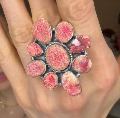 Desert Heat Jasper Cluster Rings MADE TO ORDER-Rings-Krush Kandy, Women's Online Fashion Boutique Located in Phoenix, Arizona (Scottsdale Area)