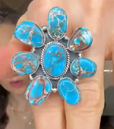 Desert Heat Jasper Cluster Rings MADE TO ORDER-Rings-Krush Kandy, Women's Online Fashion Boutique Located in Phoenix, Arizona (Scottsdale Area)