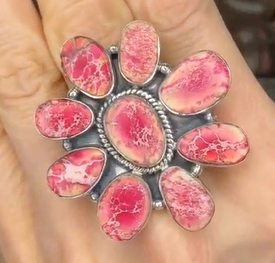 Desert Heat Jasper Cluster Rings MADE TO ORDER-Rings-Krush Kandy, Women's Online Fashion Boutique Located in Phoenix, Arizona (Scottsdale Area)