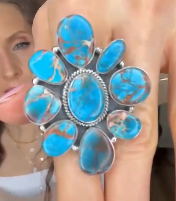 Desert Heat Jasper Cluster Rings MADE TO ORDER-Rings-Krush Kandy, Women's Online Fashion Boutique Located in Phoenix, Arizona (Scottsdale Area)