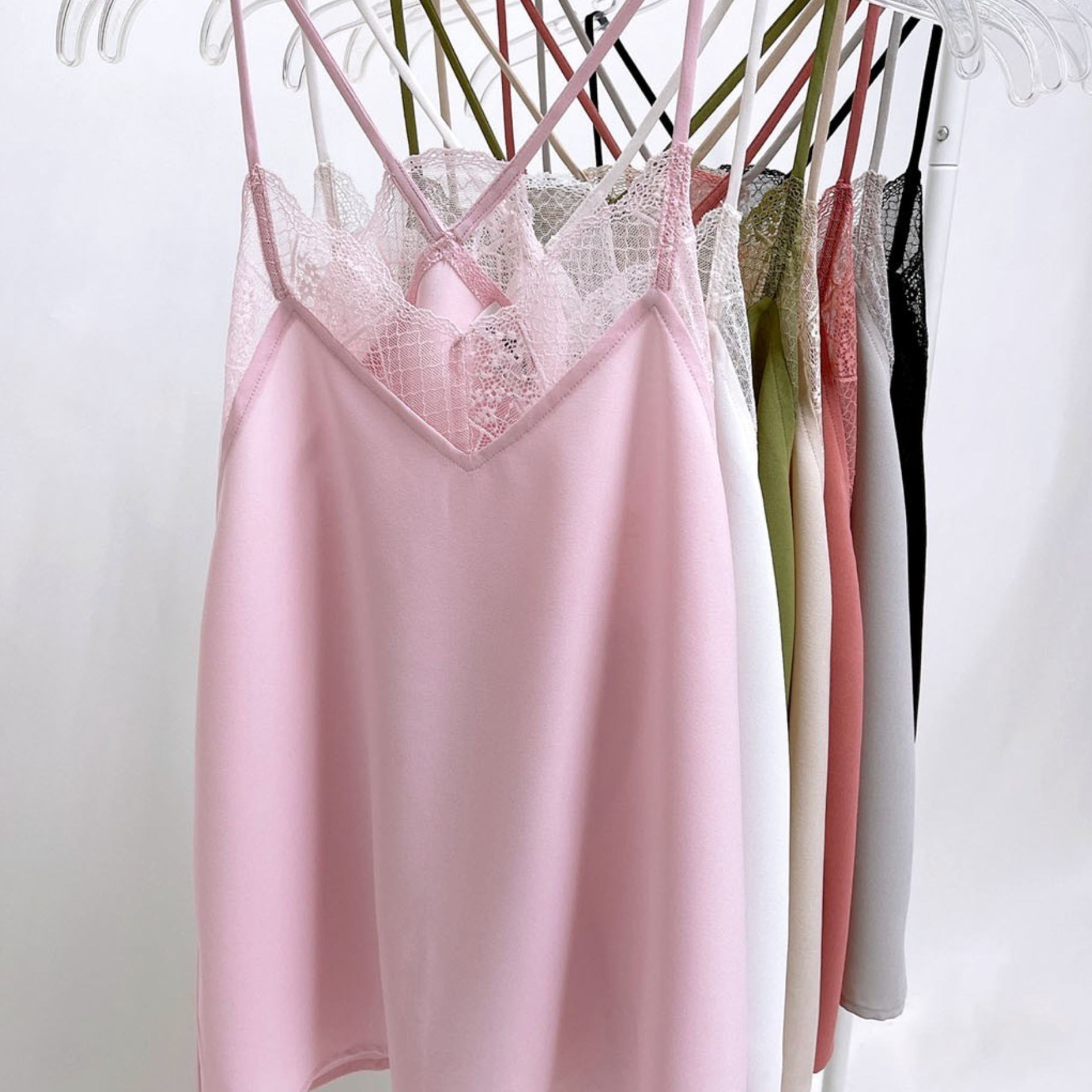 Bibi: Your Best Friend Lace Tank Top | S-XL, 10 Colors-Tanks-Krush Kandy, Women's Online Fashion Boutique Located in Phoenix, Arizona (Scottsdale Area)