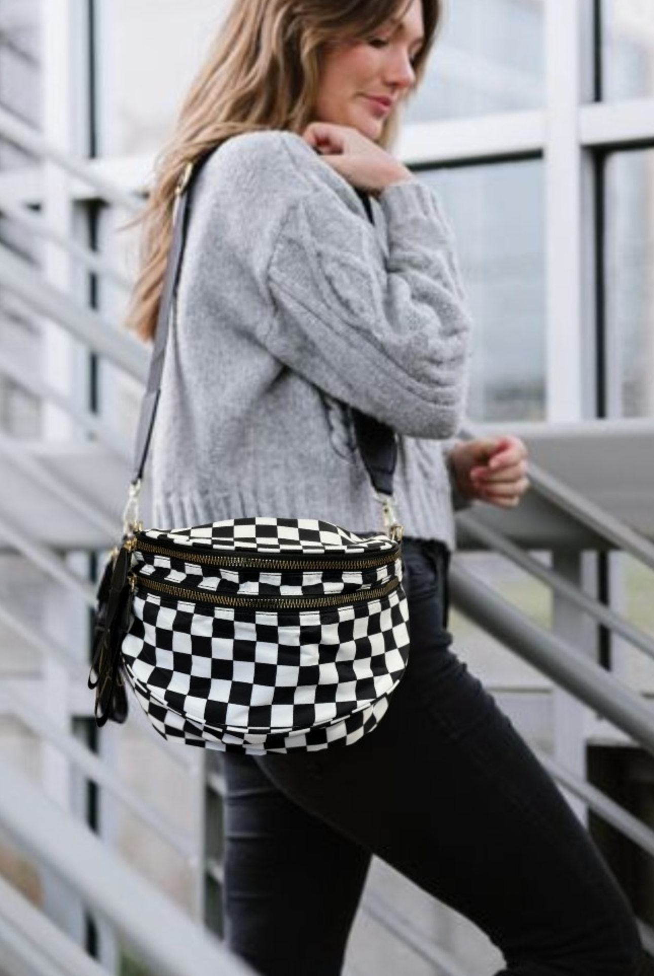 Farah Fanny Pack Shoulder Sling Bag-fanny pack-Krush Kandy, Women's Online Fashion Boutique Located in Phoenix, Arizona (Scottsdale Area)
