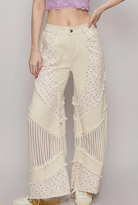 POL Woven Floral Print Pants-Pants-Krush Kandy, Women's Online Fashion Boutique Located in Phoenix, Arizona (Scottsdale Area)