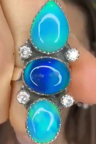 One Of A Kind Aurora Crawler Rings MADE TO ORDER-Ring Sizers-Krush Kandy, Women's Online Fashion Boutique Located in Phoenix, Arizona (Scottsdale Area)