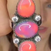 One Of A Kind Aurora Crawler Rings MADE TO ORDER-Ring Sizers-Krush Kandy, Women's Online Fashion Boutique Located in Phoenix, Arizona (Scottsdale Area)