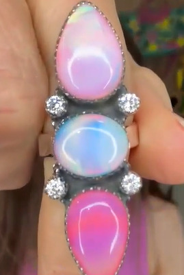 One Of A Kind Aurora Crawler Rings MADE TO ORDER-Ring Sizers-Krush Kandy, Women's Online Fashion Boutique Located in Phoenix, Arizona (Scottsdale Area)