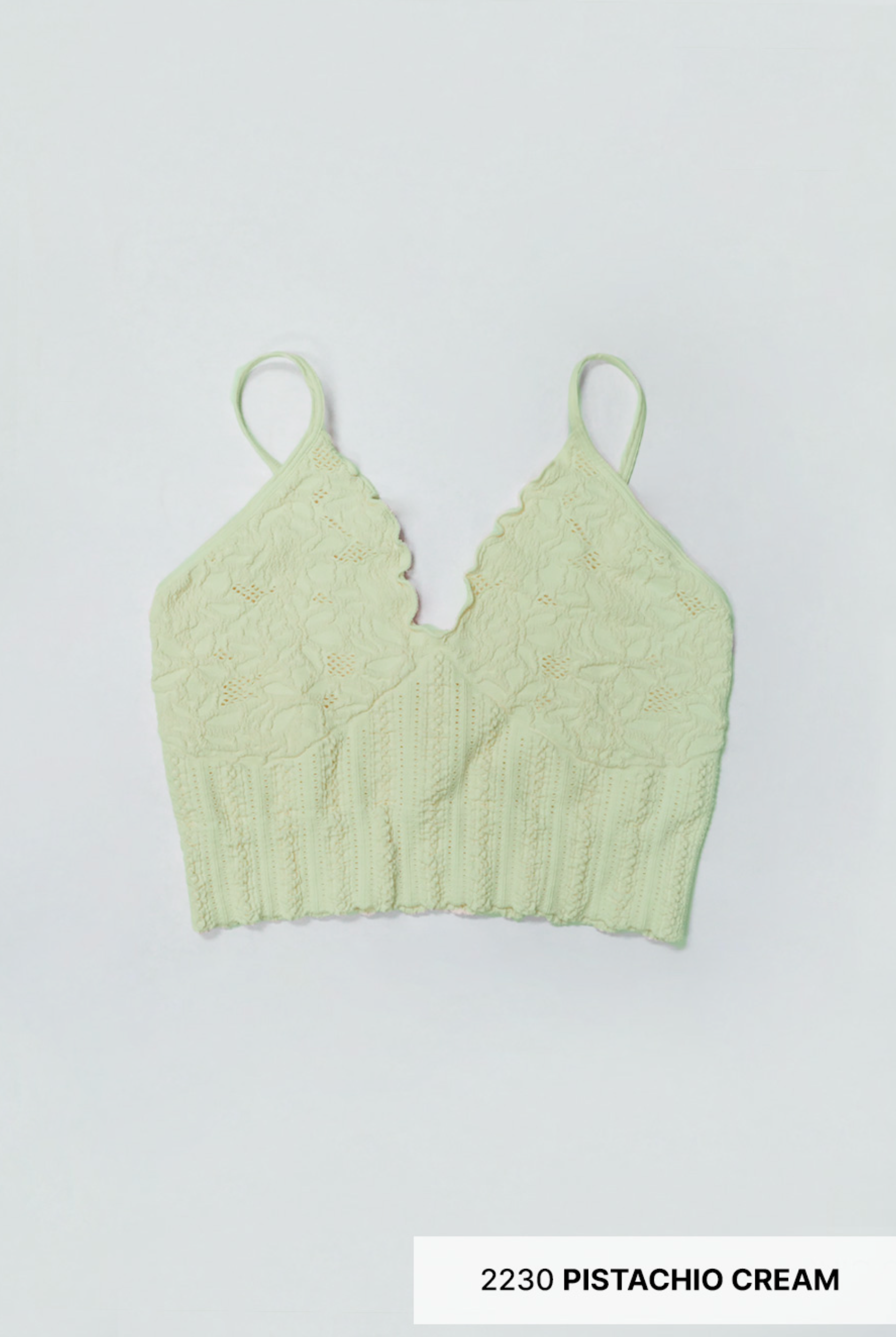 Lace Textured Bralette-Tanks-Krush Kandy, Women's Online Fashion Boutique Located in Phoenix, Arizona (Scottsdale Area)