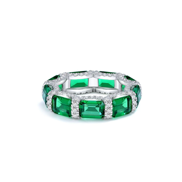 Carbon Diamond Green Geometric Dainty Band Ring-Ring-Krush Kandy, Women's Online Fashion Boutique Located in Phoenix, Arizona (Scottsdale Area)