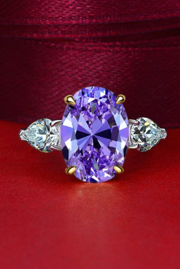 Glimmer Grid Cubic Zirconia Lux Ring-Ring-Krush Kandy, Women's Online Fashion Boutique Located in Phoenix, Arizona (Scottsdale Area)