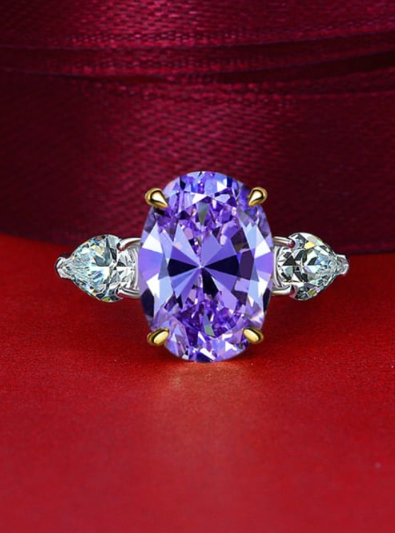 Glimmer Grid Cubic Zirconia Lux Ring-Ring-Krush Kandy, Women's Online Fashion Boutique Located in Phoenix, Arizona (Scottsdale Area)