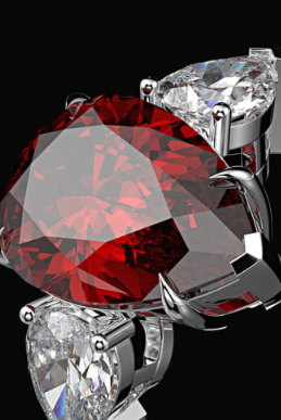 High Carbon Diamond Water Drop Luxury Ring-Ring-Krush Kandy, Women's Online Fashion Boutique Located in Phoenix, Arizona (Scottsdale Area)