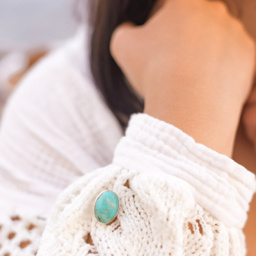 Single Stone Cufflinks-Cuffs-Krush Kandy, Women's Online Fashion Boutique Located in Phoenix, Arizona (Scottsdale Area)