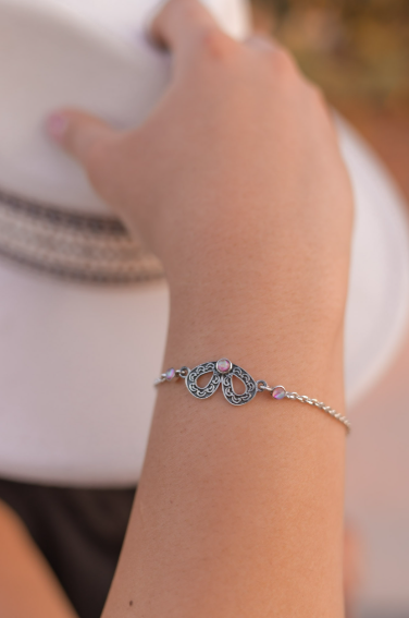 Dainty Bow Chain Bracelet-Chain Bracelets-Krush Kandy, Women's Online Fashion Boutique Located in Phoenix, Arizona (Scottsdale Area)