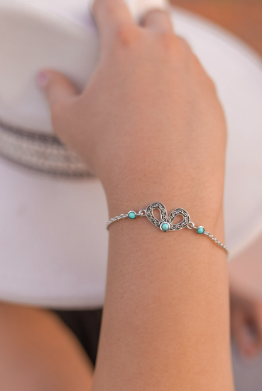 Dainty Bow Chain Bracelet-Chain Bracelets-Krush Kandy, Women's Online Fashion Boutique Located in Phoenix, Arizona (Scottsdale Area)