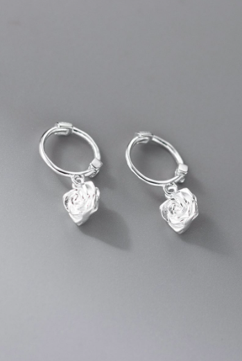 Flower Huggie Earrings-Earrings-Krush Kandy, Women's Online Fashion Boutique Located in Phoenix, Arizona (Scottsdale Area)