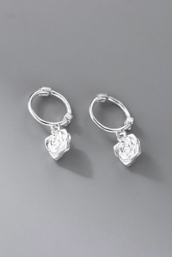 Flower Huggie Earrings-Earrings-Krush Kandy, Women's Online Fashion Boutique Located in Phoenix, Arizona (Scottsdale Area)