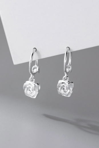 Flower Huggie Earrings-Earrings-Krush Kandy, Women's Online Fashion Boutique Located in Phoenix, Arizona (Scottsdale Area)