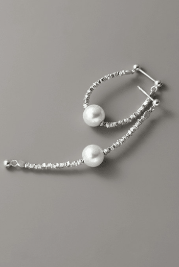 Pearl Tassel Trend Drop Earrings-Earrings-Krush Kandy, Women's Online Fashion Boutique Located in Phoenix, Arizona (Scottsdale Area)