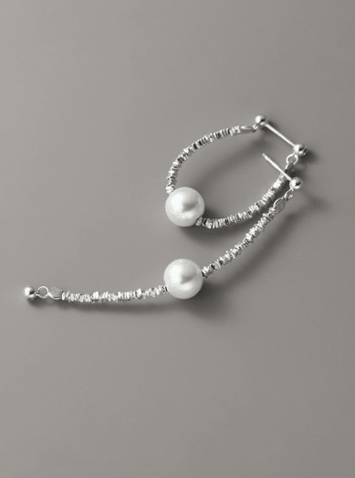 Pearl Tassel Trend Drop Earrings-Earrings-Krush Kandy, Women's Online Fashion Boutique Located in Phoenix, Arizona (Scottsdale Area)