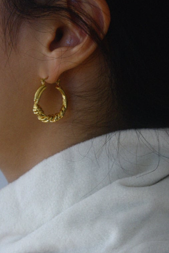 Irregular Minimalist Hoop Earrings-Earrings-Krush Kandy, Women's Online Fashion Boutique Located in Phoenix, Arizona (Scottsdale Area)