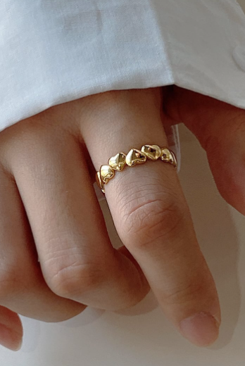 Smooth Heart Ring-Rings-Krush Kandy, Women's Online Fashion Boutique Located in Phoenix, Arizona (Scottsdale Area)