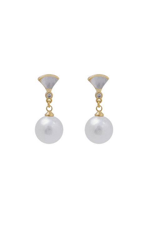 Pearl Drop Earrings-Jewelry-Krush Kandy, Women's Online Fashion Boutique Located in Phoenix, Arizona (Scottsdale Area)