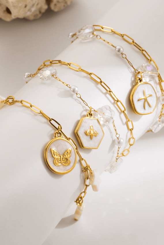 Minimalist Link Charm Bracelet-Jewelry-Krush Kandy, Women's Online Fashion Boutique Located in Phoenix, Arizona (Scottsdale Area)