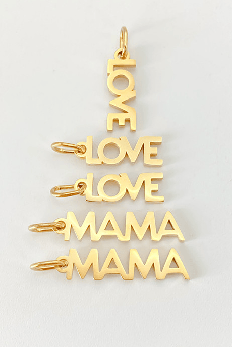Minimalist Letter Charms-Jewelry-Krush Kandy, Women's Online Fashion Boutique Located in Phoenix, Arizona (Scottsdale Area)