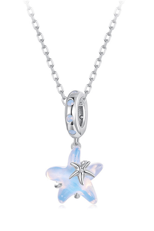 Sterling Silver Sea Star Minimalist Charm-Jewelry-Krush Kandy, Women's Online Fashion Boutique Located in Phoenix, Arizona (Scottsdale Area)
