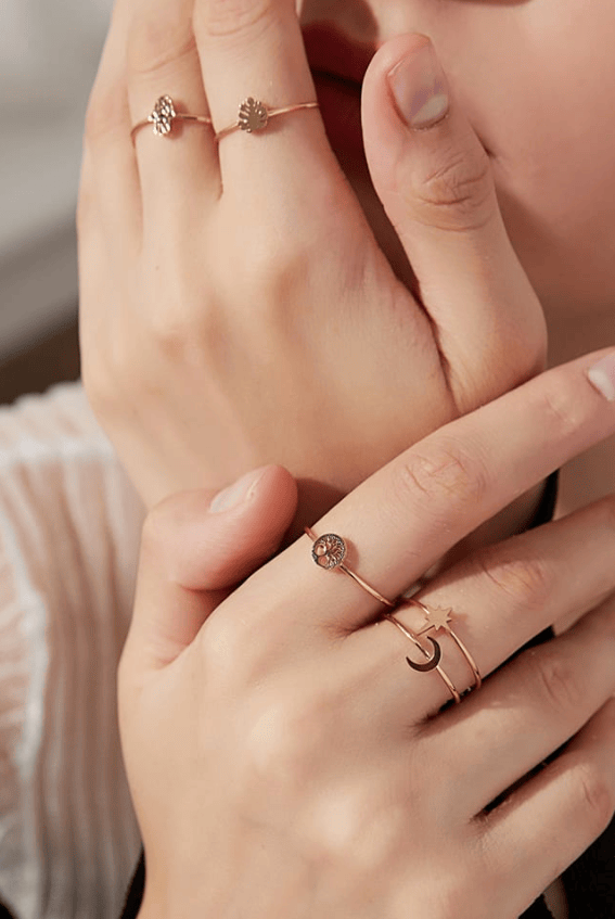 Minimalist Shape Band Ring-Ring-Krush Kandy, Women's Online Fashion Boutique Located in Phoenix, Arizona (Scottsdale Area)