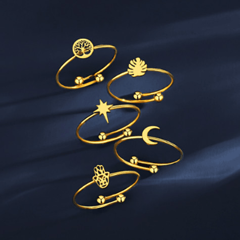 Minimalist Shape Band Ring-Ring-Krush Kandy, Women's Online Fashion Boutique Located in Phoenix, Arizona (Scottsdale Area)