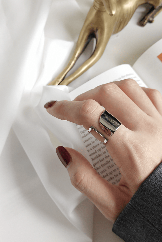 Plain Geometric Ring-Rings-Krush Kandy, Women's Online Fashion Boutique Located in Phoenix, Arizona (Scottsdale Area)