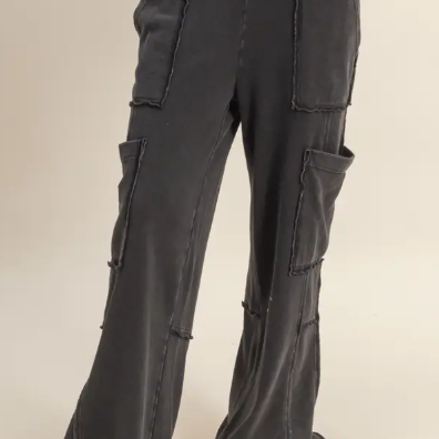 Oversized Utility Sweatpants-Pants-Krush Kandy, Women's Online Fashion Boutique Located in Phoenix, Arizona (Scottsdale Area)