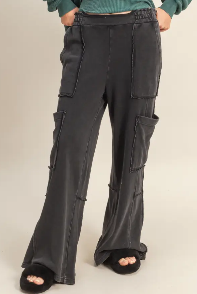Oversized Utility Sweatpants-Pants-Krush Kandy, Women's Online Fashion Boutique Located in Phoenix, Arizona (Scottsdale Area)